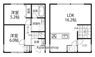 HOSHIZORA【2号室】の間取り