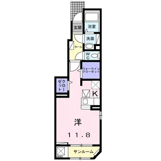 ルピナス Ⅰ【1階】の間取り