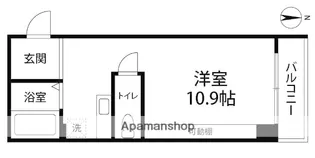 GARBO【401号室】の間取り
