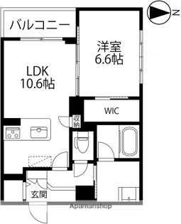 プエルト【1階】の間取り