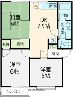 メゾンM2【201号室】の間取り