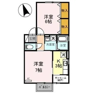 ルーチェ【2階】の間取り