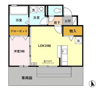 REGINA【1階】の間取り