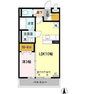 ステラ【3階】の間取り