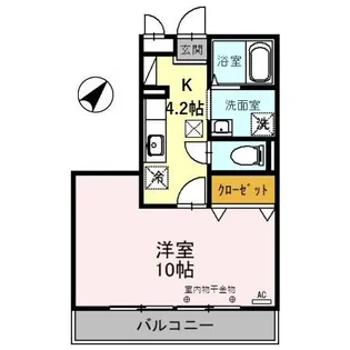 MBレジデンス【2階】の間取り