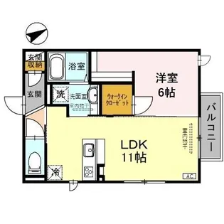 エトワール【2階】の間取り