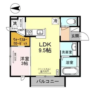 カサベルデ8【2階】の間取り