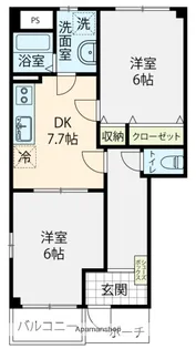 DANKEⅢ【101号室】の間取り