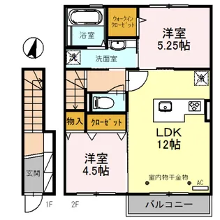 文椿館【2階】の間取り