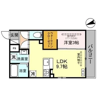 REGU【3階】の間取り