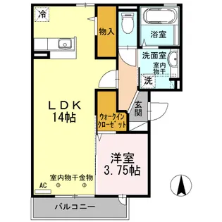 リベルテ333【3階】の間取り