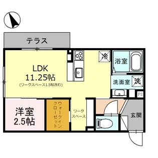 YELL(エール)【1階】の間取り