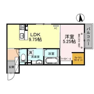 ポングル【1階】の間取り