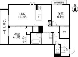 リノア泉が丘【2階】の間取り