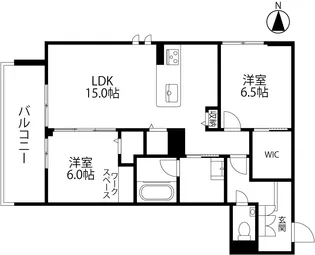 リノア泉が丘【1階】の間取り