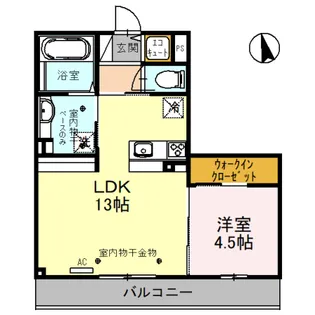 グランシェル【3階】の間取り