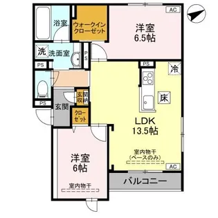 SCRUM【1階】の間取り