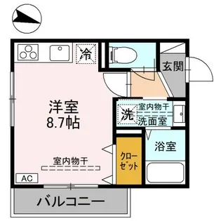 トリニティマーチ【3階】の間取り