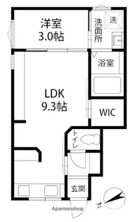(仮)光が丘3丁目アパート【202号室】の間取り
