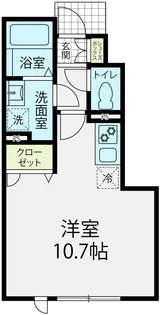 ラポール高橋町【A104号室】の間取り
