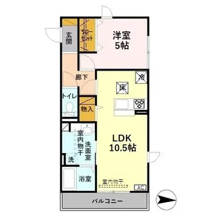 リモーネ【1階】の間取り