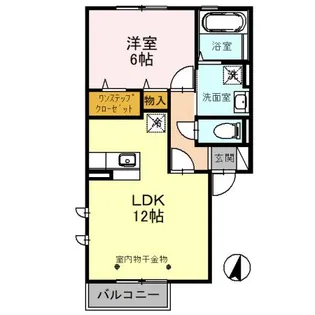 KITSON(キットソン)【2階】の間取り