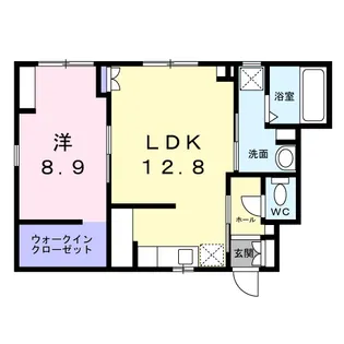 アリビオ【1階】の間取り