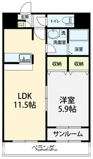 ドリーム6【4E号室】の間取り