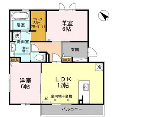 ラディア【3階】の間取り