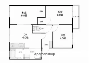 フレグランス109【105号室】の間取り