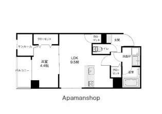 エスペランサ【301号室】の間取り