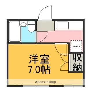 三恵ビル【403号室】の間取り