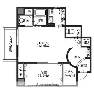 ロイヤルコート香林坊【3階】の間取り