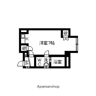 ロアール長町【101号室】の間取り