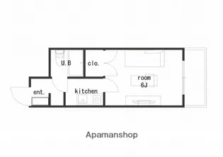 さんらいず笠市【302号室】の間取り