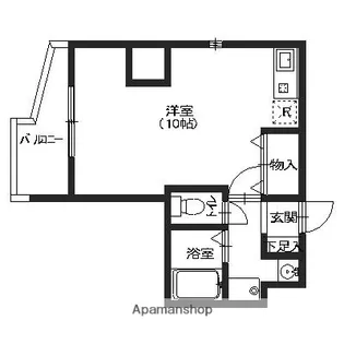 リブロイヤル石引Ⅱ【606号室】の間取り