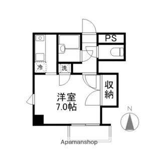 FONTE六枚【707号室】の間取り