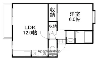 GGレジデンス堀川【202号室】の間取り