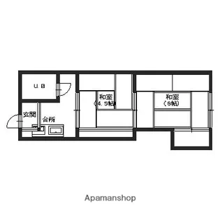 栄ハイツ【105号室】の間取り
