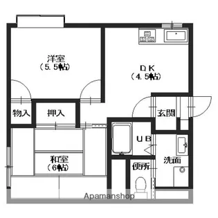 泉野リブライフ【111号室】の間取り