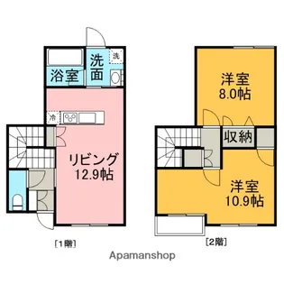 RICH【2号室】の間取り