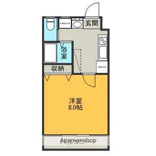ノースヴィレッジ暁【2階】の間取り