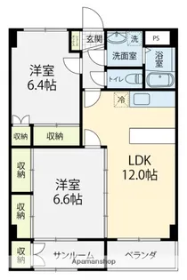 リアライズ金沢西Ⅰ【302号室】の間取り