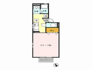 SEPTセジュール【2階】の間取り