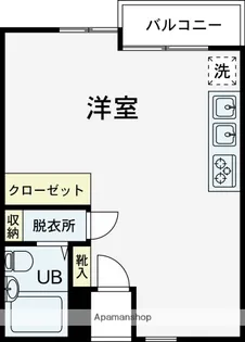 ソフトオフィスビル【327号室】の間取り