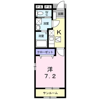 ウイステリア【1階】の間取り