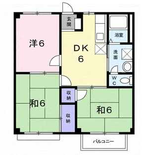エンジェルシャトル【2階】の間取り
