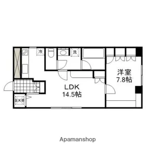 アッシュビルⅡ【302号室】の間取り