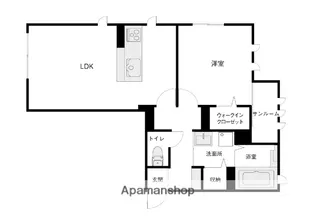 CASA DOLCE【103号室】の間取り