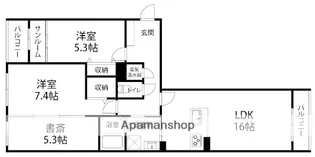 ラ・プレス泉が丘【303号室】の間取り
